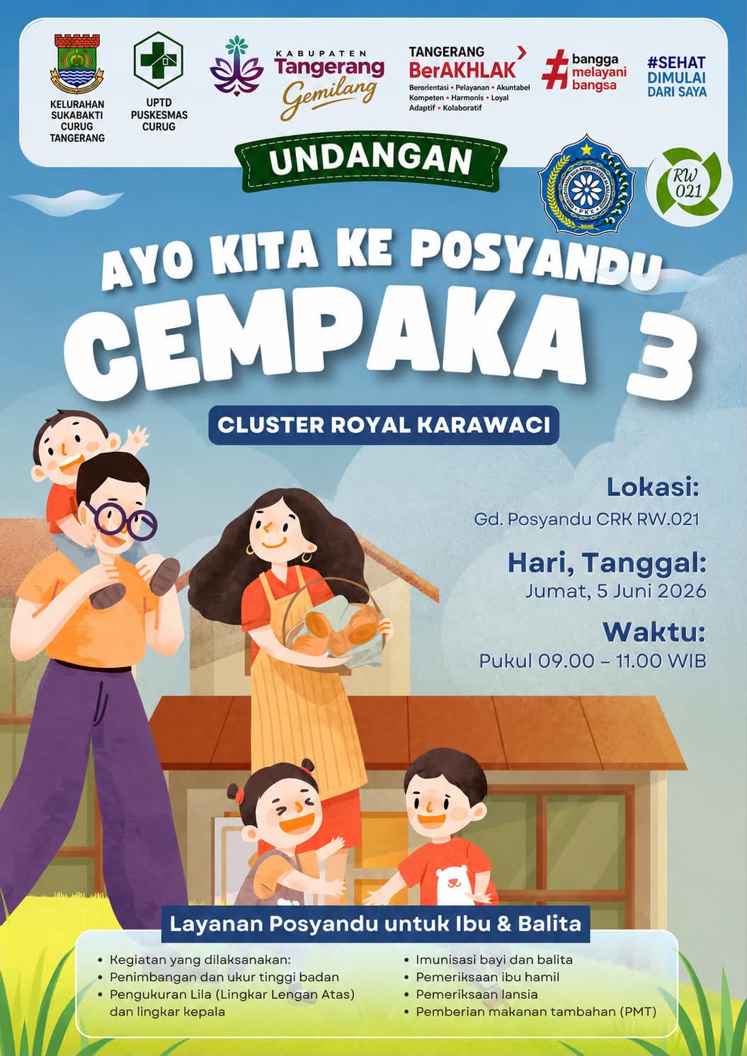jadwal posyandu 05 juni 2026